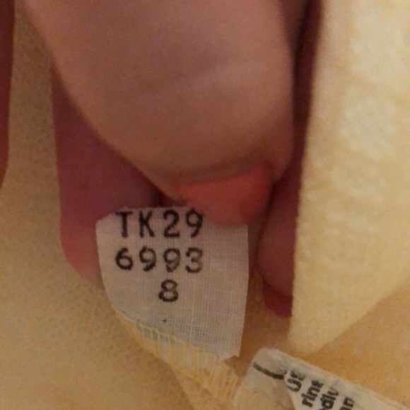 ILGWU Vintage Yellow Dress - Picture 7 of 11